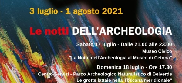 Le notti dell'Archeologia a Cetona