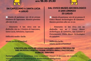 APERISTORIE AL CREPUSCOLO SULLA VIA FRANCIGENA (4 e 25 luglio 2026)
